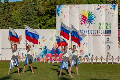 В «Орлёнке» состоялось открытие финального этапа Всероссийских спортивных соревнований школьников «Президентские состязания»