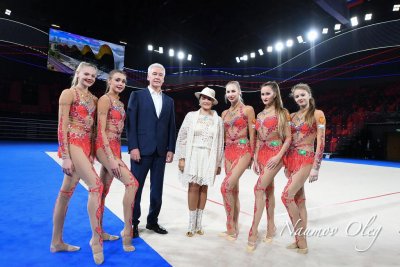 Открытие Дворца гимнастики имени Ирины Винер-Усмановой